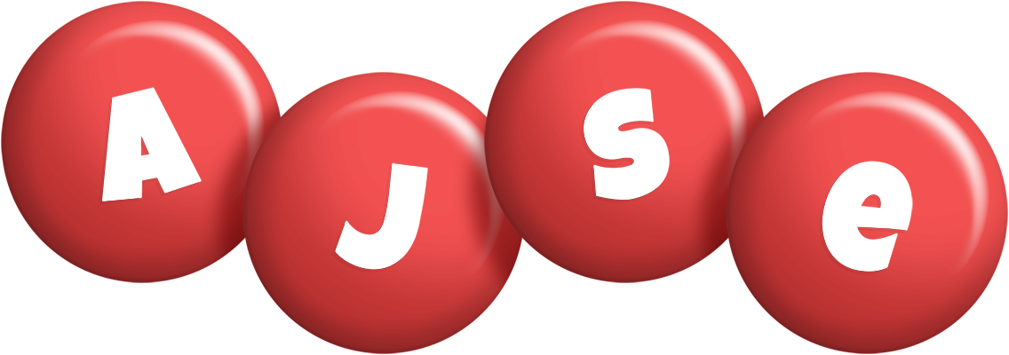 Ajse candy-red logo