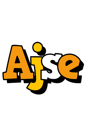Ajse cartoon logo