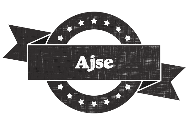 Ajse grunge logo
