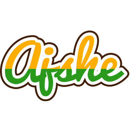 Ajshe banana logo