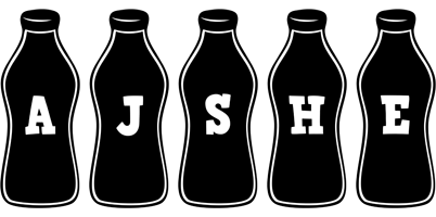 Ajshe bottle logo