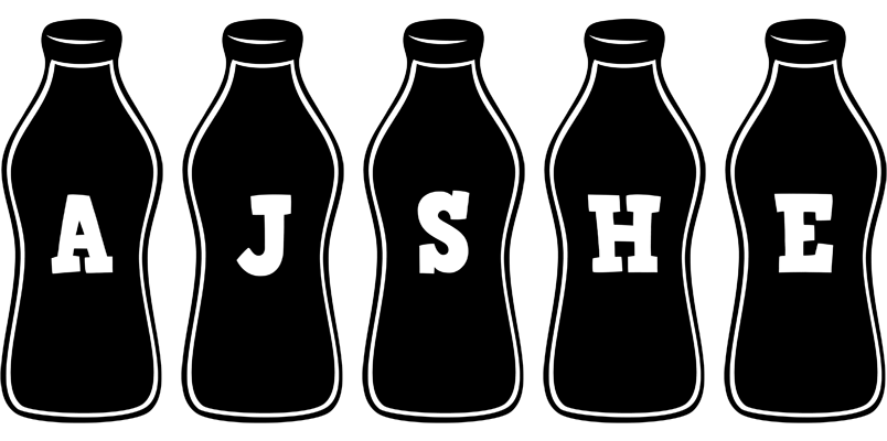 Ajshe bottle logo