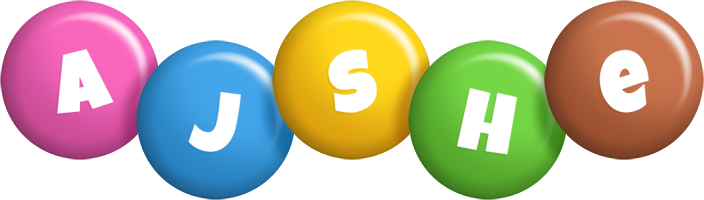 Ajshe candy logo