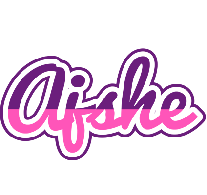 Ajshe cheerful logo