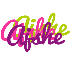 Ajshe flowers logo