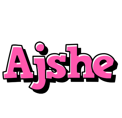 Ajshe girlish logo