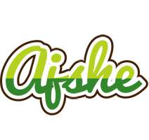 Ajshe golfing logo
