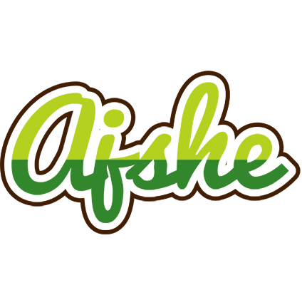 Ajshe golfing logo