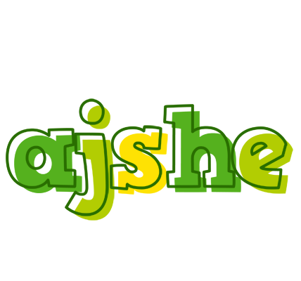 Ajshe juice logo