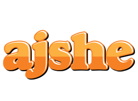 Ajshe orange logo