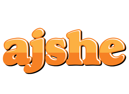 Ajshe orange logo