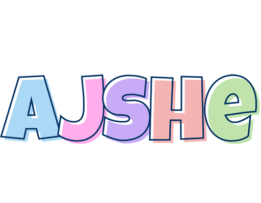 Ajshe pastel logo