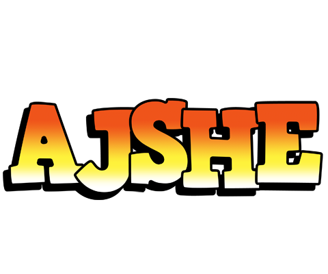 Ajshe sunset logo