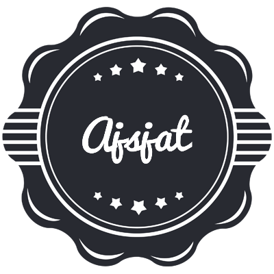 Ajsjat badge logo