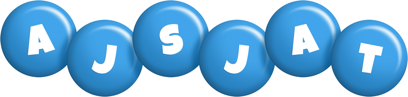 Ajsjat candy-blue logo