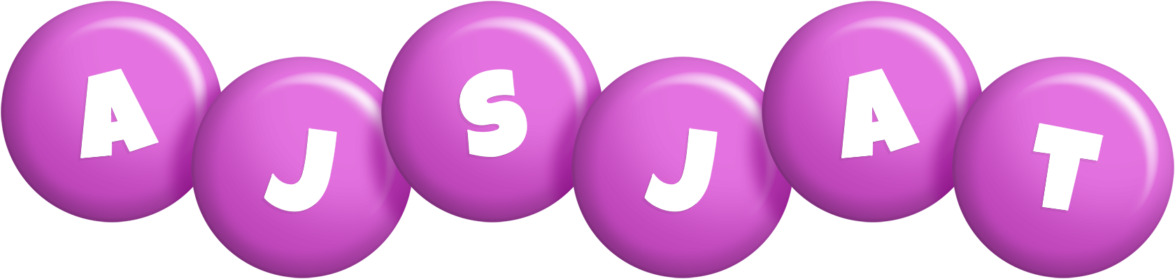 Ajsjat candy-purple logo