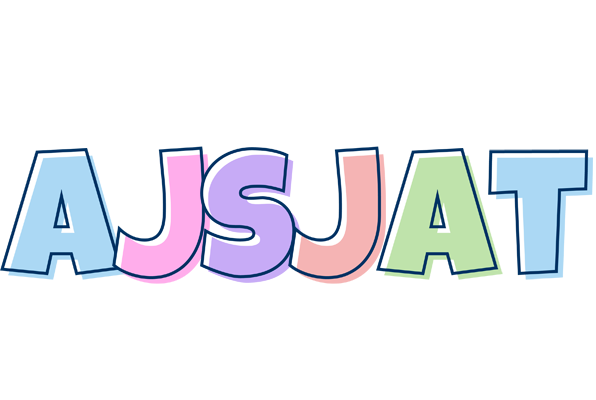 Ajsjat pastel logo