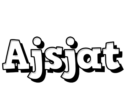 Ajsjat snowing logo