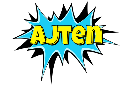 Ajten amazing logo