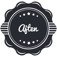 Ajten badge logo