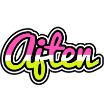 Ajten candies logo