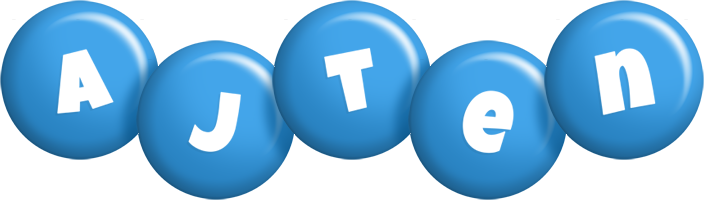Ajten candy-blue logo