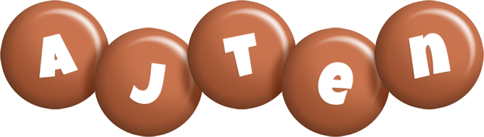 Ajten candy-brown logo