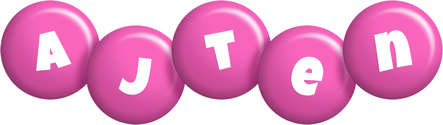 Ajten candy-pink logo