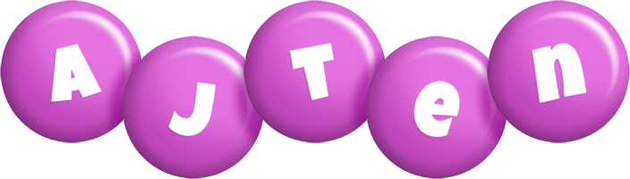 Ajten candy-purple logo