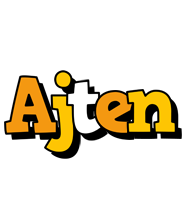 Ajten cartoon logo