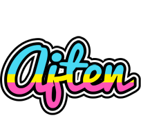 Ajten circus logo