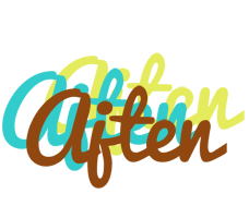Ajten cupcake logo