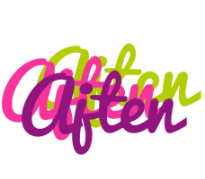 Ajten flowers logo