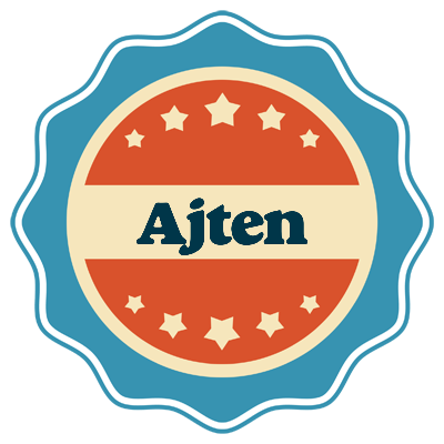 Ajten labels logo
