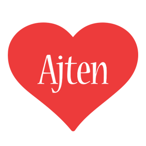 Ajten love logo