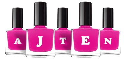 Ajten nails logo
