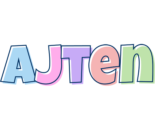 Ajten pastel logo
