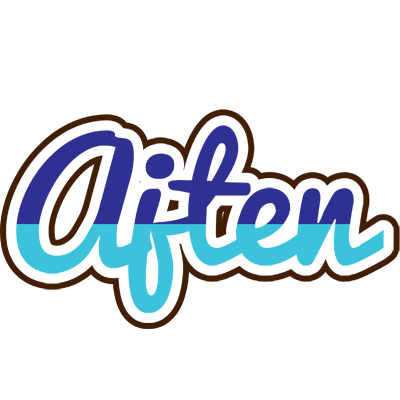 Ajten raining logo