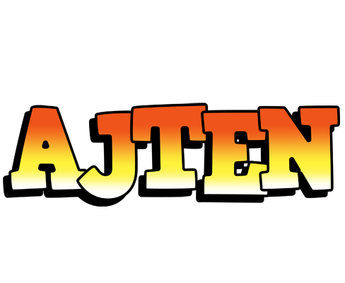 Ajten sunset logo