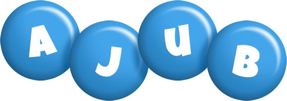 Ajub candy-blue logo