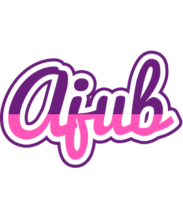 Ajub cheerful logo