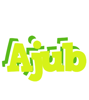 Ajub citrus logo
