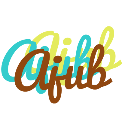 Ajub cupcake logo