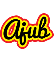 Ajub flaming logo