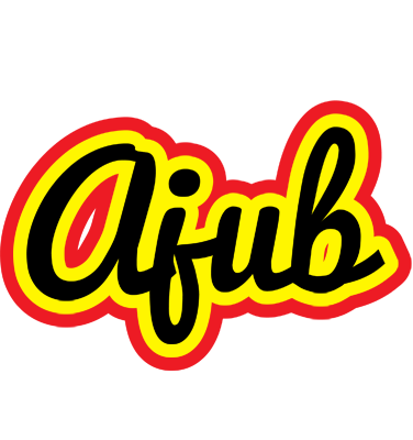 Ajub flaming logo