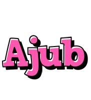 Ajub girlish logo