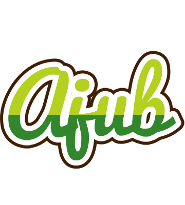 Ajub golfing logo