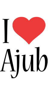 Ajub i-love logo