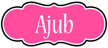 Ajub invitation logo