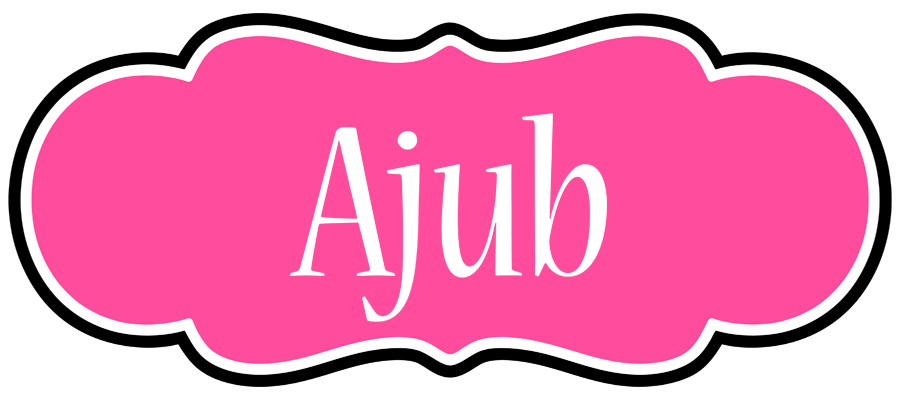 Ajub invitation logo